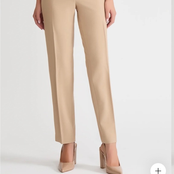 Jones New York Pants - Jones New York Chic Camel Women's Straight Leg Pants
